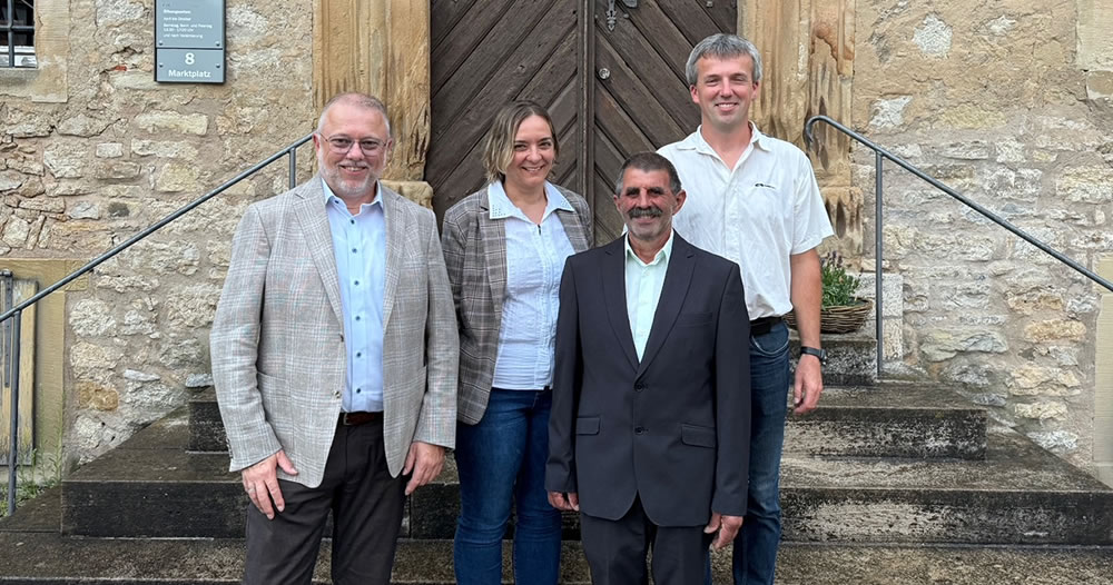 Die Fraktion der Bürgerliste Weikersheim im Gemeinderat.